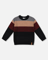 Deux Par Deux Boys Color Block Sweater   H20OBT72   Multicolor