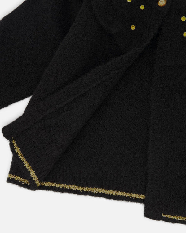 Deux Par Deux Girls Cardigan   H20OGT31   Anthracite