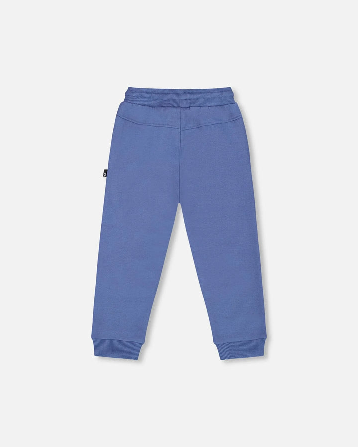 Deux Par Deux Baby Boy Fleece Sweatpants   H20S20-480   True Navy
