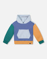 Deux Par Deux Boys Color Blocked Hoodie   H20S32    Color Blocked Hoodie