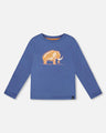Deux Par Deux Baby Boy Long Sleeve Tee  H20S65-480   True Navy