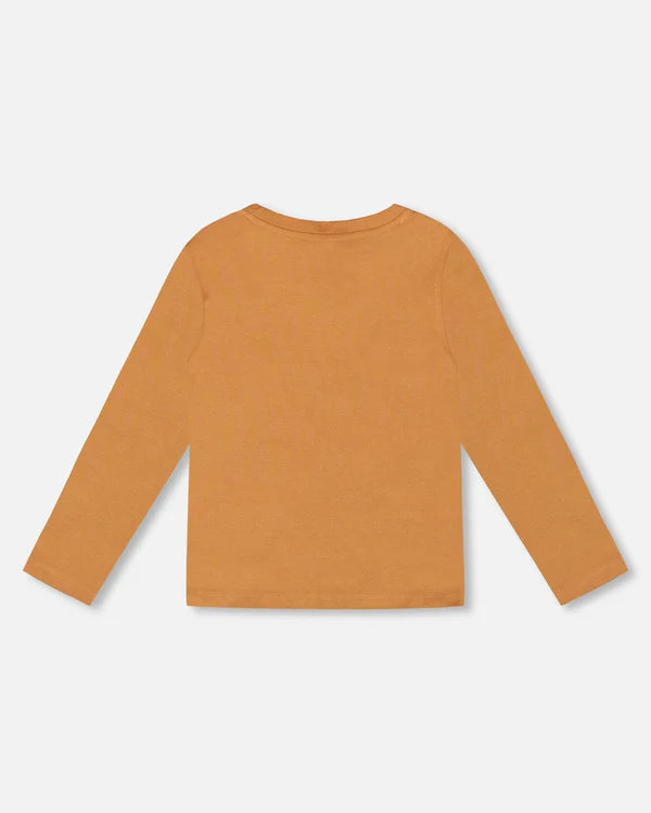Deux Par Deux Baby Boy Long Sleeve Tee   H20S65-931   Cashew **