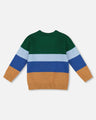 Deux Par Deux Baby Boy Sweater   H20ST68   Stripes With Mammoth