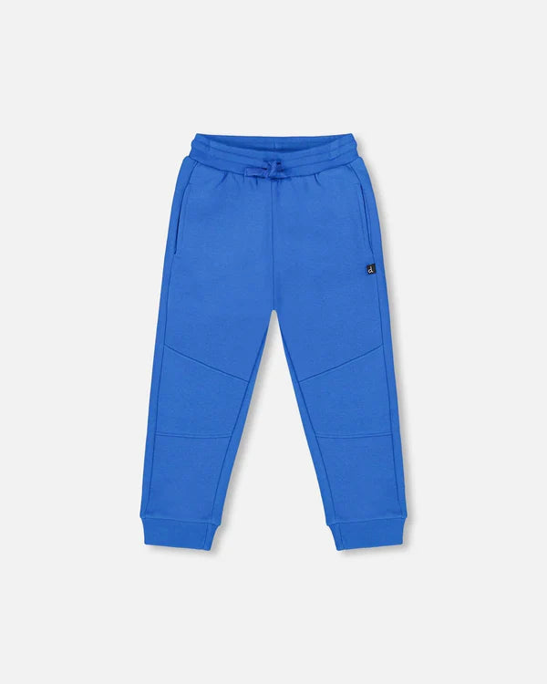 Deux Par Deux Baby Boy Fleece Sweatpant    H20T20-920   Victoria Blue