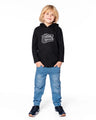 Deux Par Deux Boys Brushed Jersey Hooded Tee   H20U11   Anthracite