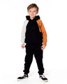 Deux Par Deux Boys Fleece Sweatpants   H20U21-999   Anthracite