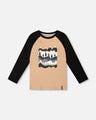 Deux Par Deux Boys Long Sleeve Tee   H20U70   Chipmunk
