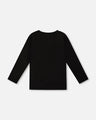 Deux Par Deux Boys Long Sleeve Tee   H20U73   India Ink