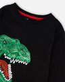 Deux Par Deux Boys Long Sleeve Tee   H20U73   India Ink