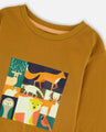 Deux Par Deux Boys Long Sleeve Tee   H20U74   Raw Sienna