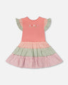 Deux Par Deux Baby Girl Dress   H30F85   Strawberry Ice