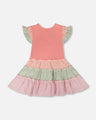 Deux Par Deux Baby Girl Dress   H30F85   Strawberry Ice