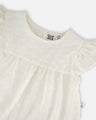 Deux Par Deux Baby Girl Dress   H30F88   Off White