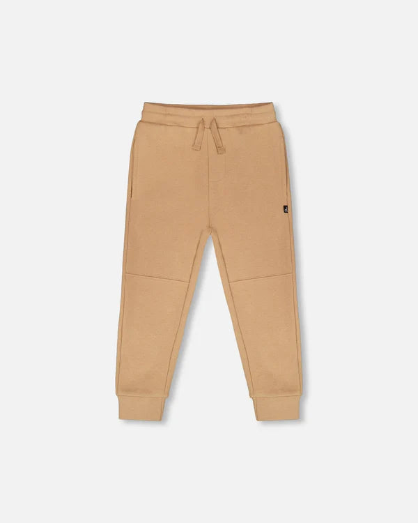 Deux Par Deux Boys French Terry Sweatpant    H30S20   Tan