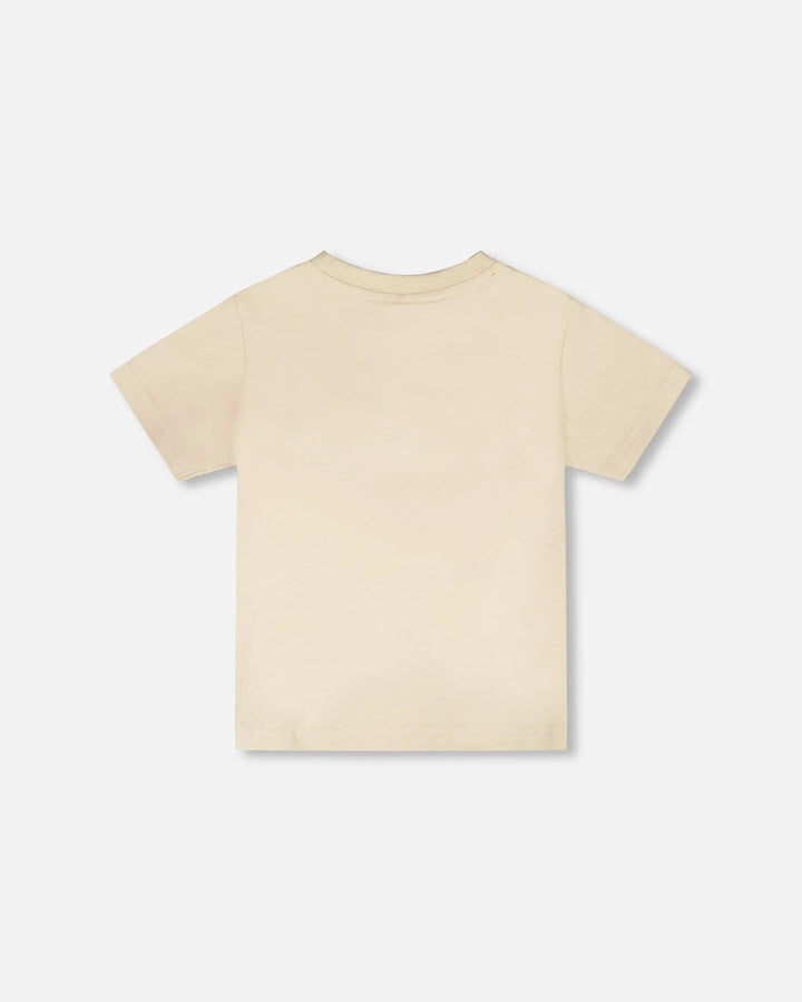 Deux Par Deux Baby Boy Tee    H30S70   Fog