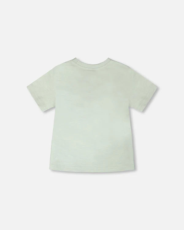 Deux Par Deux Baby Boy Tee   H30S72    Surf Spray