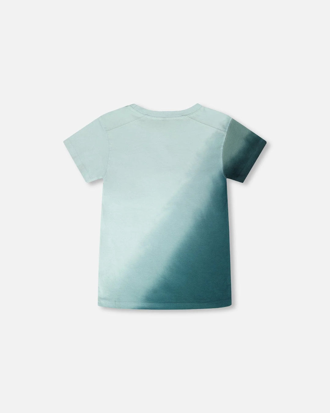 Deux Par Deux Boys Short Sleeve Tee   H30U68   Blue Haze