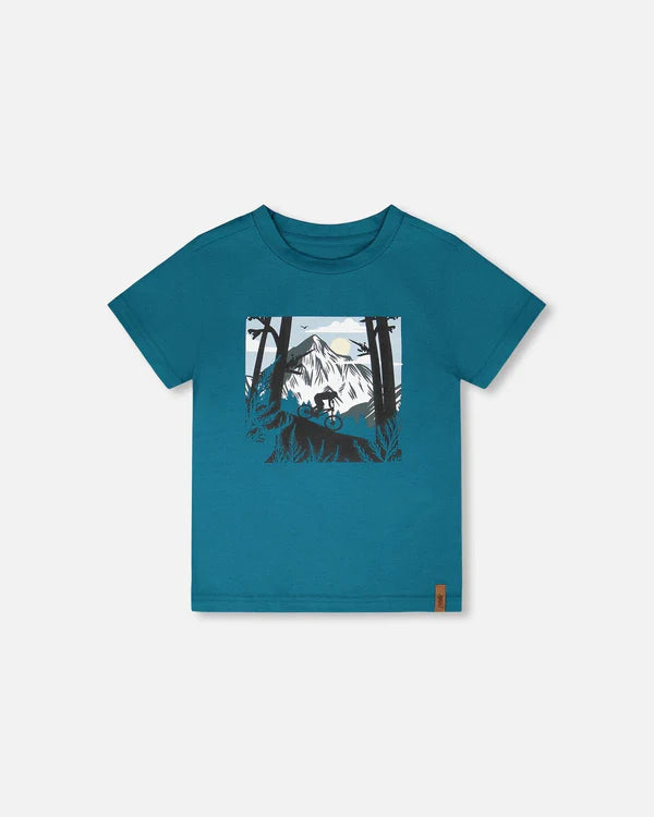 Deux Par Deux Boys Short Sleeve Tee    H30U75