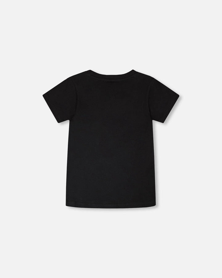 Deux Par Deux Organic Short Sleeve Tee   H30U78    Anthracite
