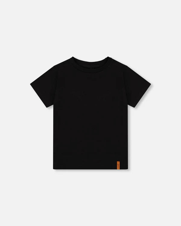 Deux Par Deux Short Sleeve Tee   H30YB70   Anthracite