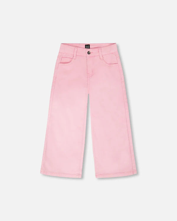 Deux Par Deux Wide Leg Jeans   H30YG21   Prism Pink