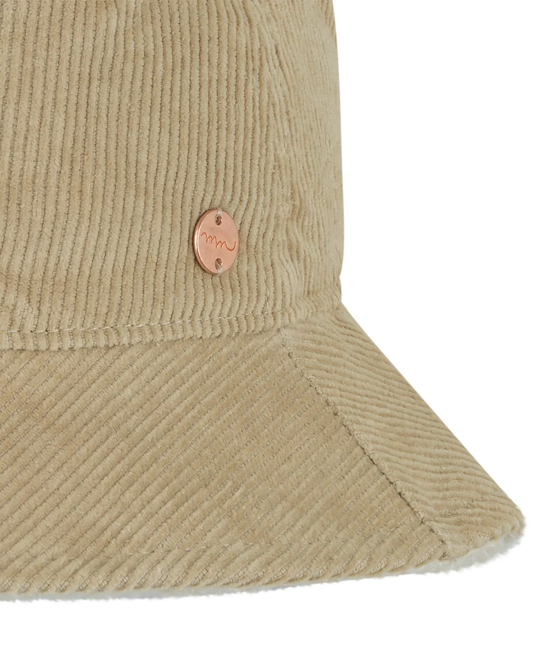 Mollymook Girls Lined Bucket Hat    Coogee  Natural   HBG-0376 **