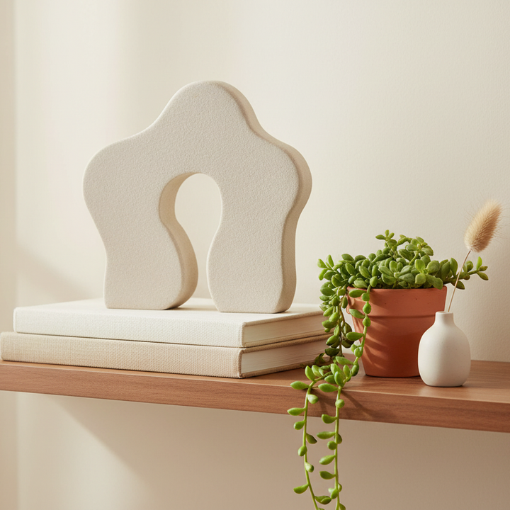 Danica Sandstone Wave Bookend HDO4357