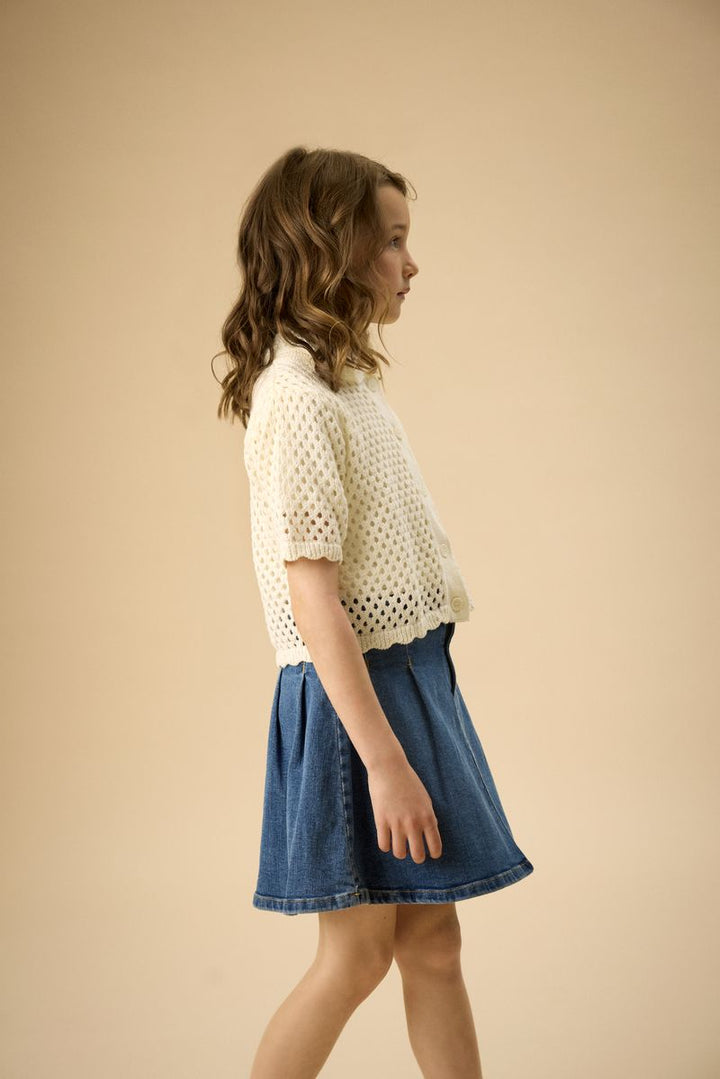 Creamie Girls Denim Skirt   823149-7770