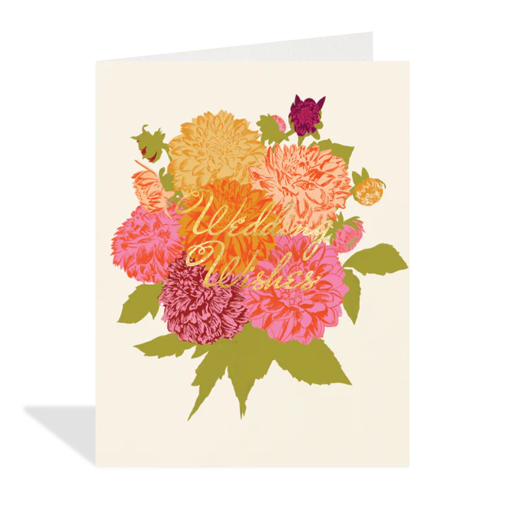 Half Penny Card Wedding Wishes