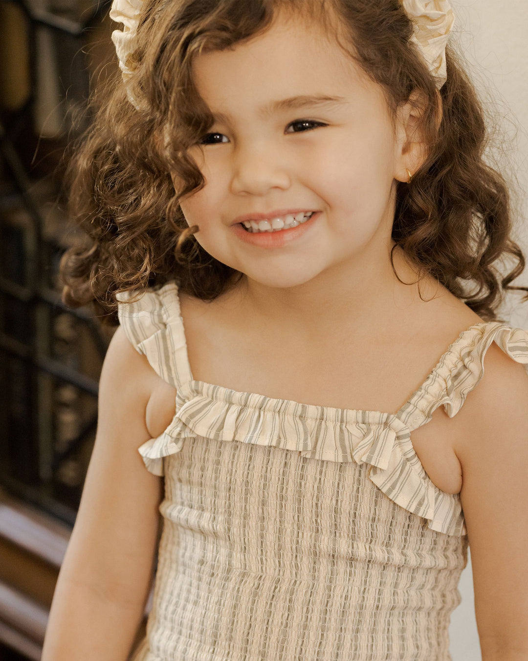 Noralee Girls Birdie Dress  NL018RESS-1149  Cypress Stripe