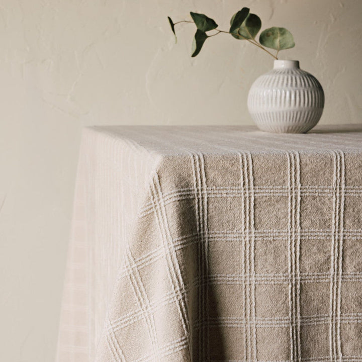 Danica Woven Tablecloth  HTC4150D  Pearla