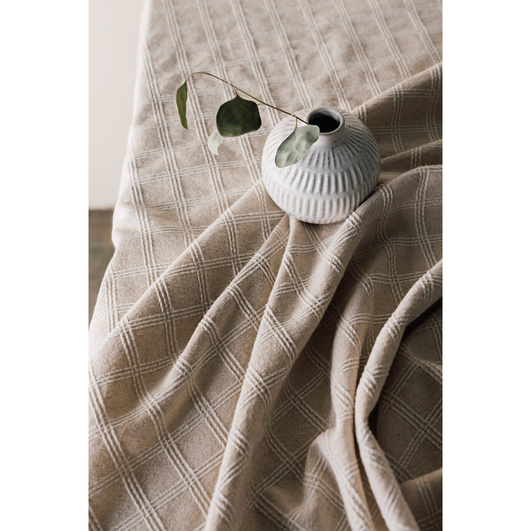 Danica Woven Tablecloth  HTC4150D  Pearla