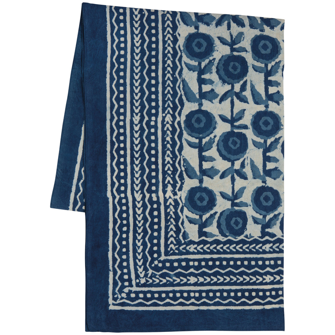 Danica Block Print Tablecloth - Gilia