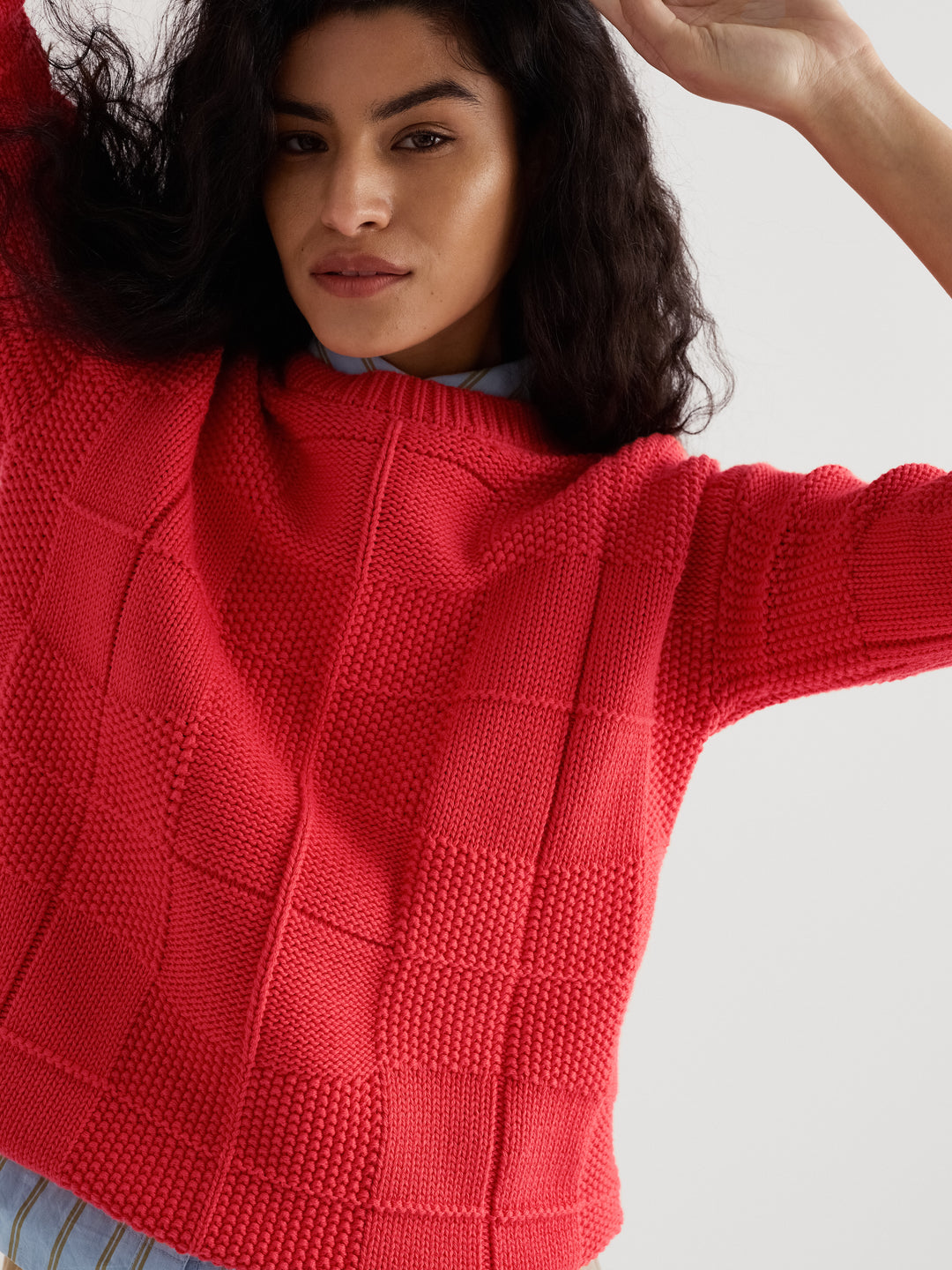 Seasalt Hedge Rock Pullover  -  Cayenne