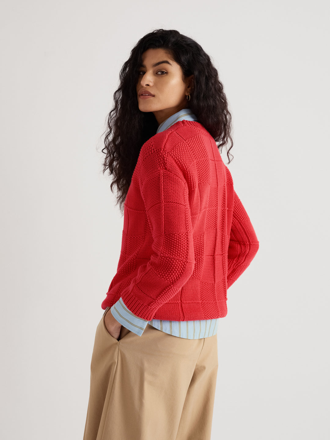 Seasalt Hedge Rock Pullover  -  Cayenne