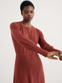 Seasalt Herring Gull Dress - Burgundy