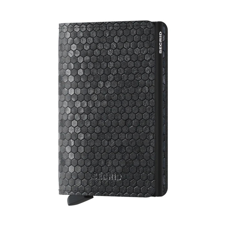 Secrid Slimwallet Hexagon Black  SHe