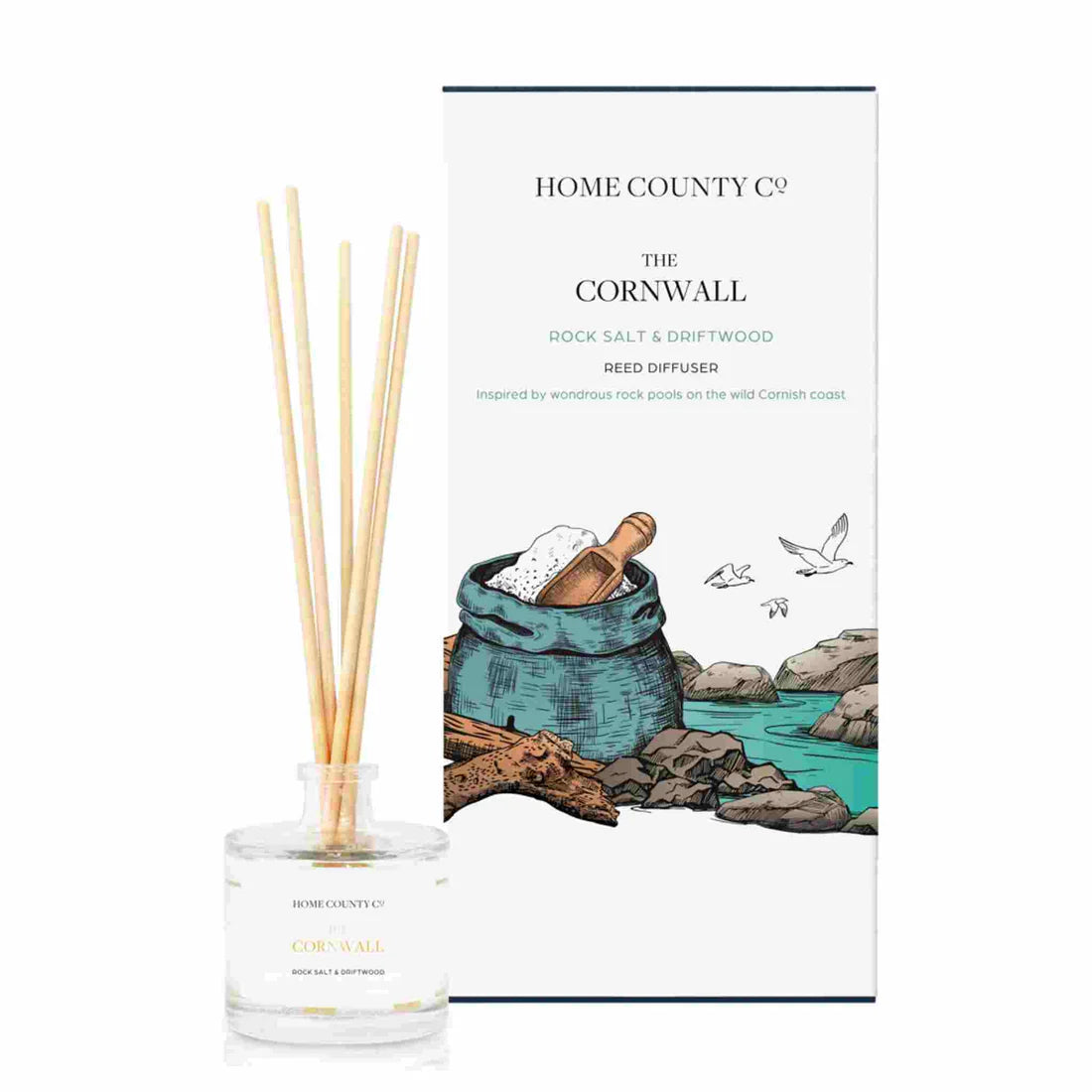 Home County Co Reed Diffuser - The Cornwall