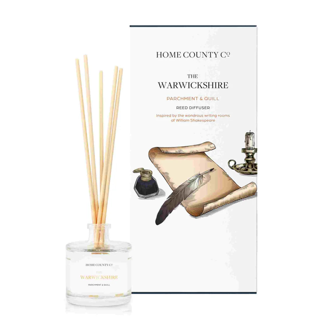 Home County Co Reed Diffuser - The Warwickshire