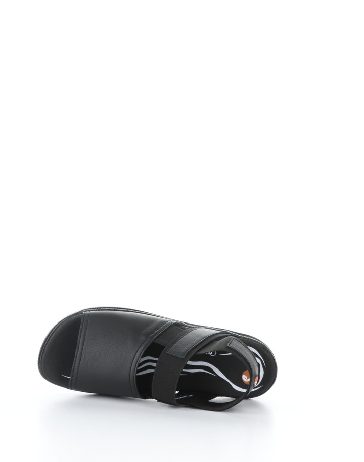 Softino Ilix Black Sandal
