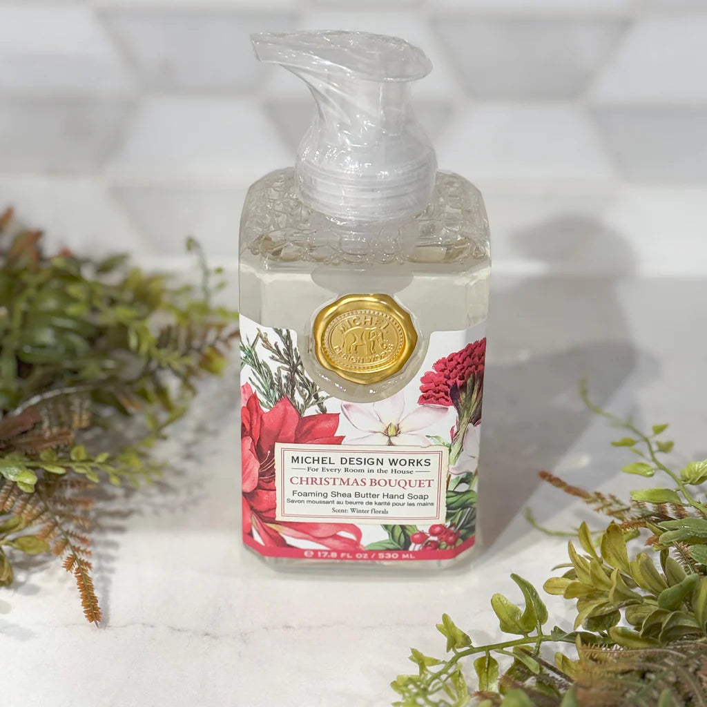 Michel Foaming Hand Soap  -  Christmas Bouquet