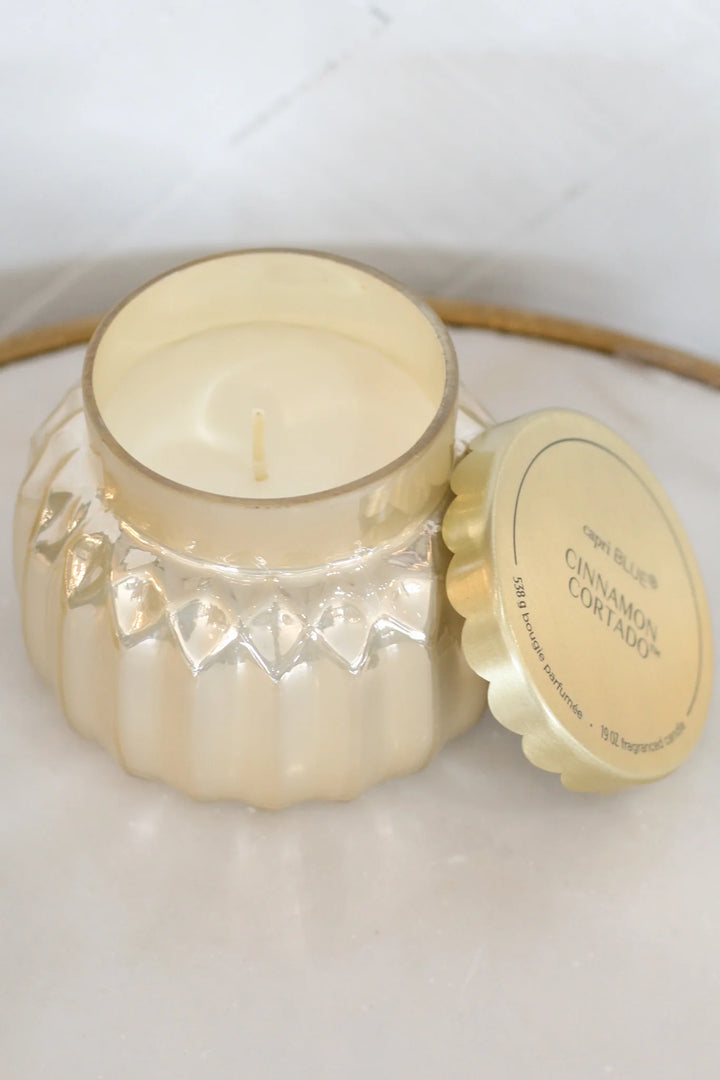 Capri Blue Royal Gem Cinnamon Cortado Candle