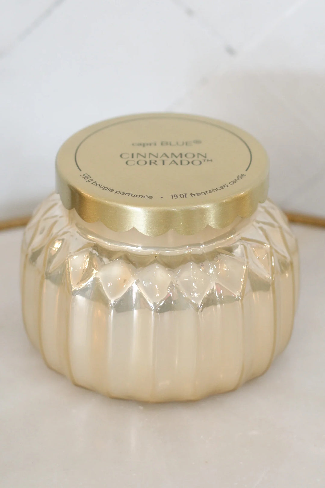 Capri Blue Royal Gem Cinnamon Cortado Candle