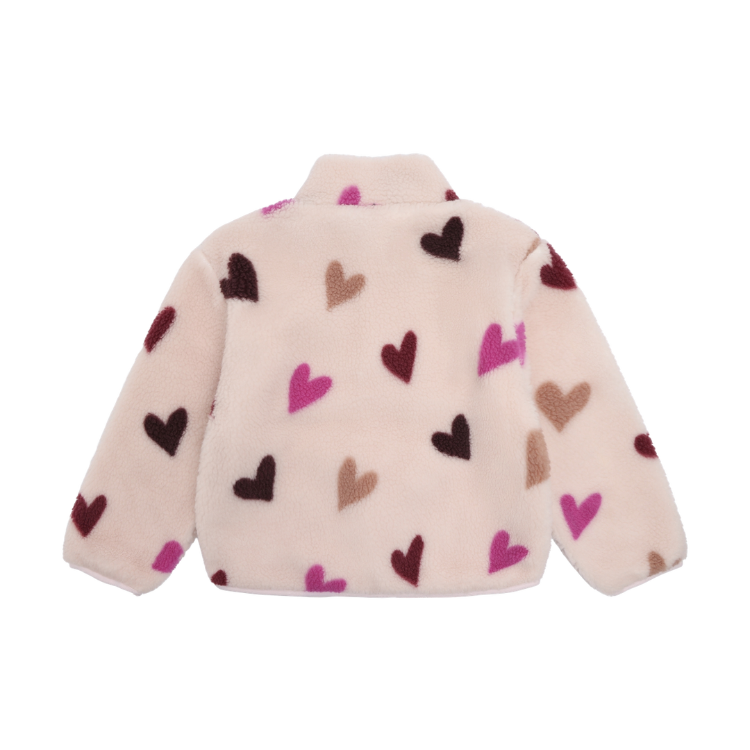 Minymo Girls Lined Fleece Jacket   124444-5803