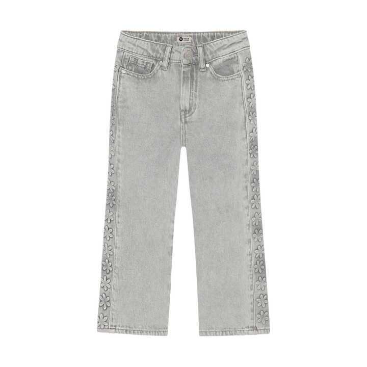 Daily Seven Girls Wide Leg Embossed Denim   930491-1170