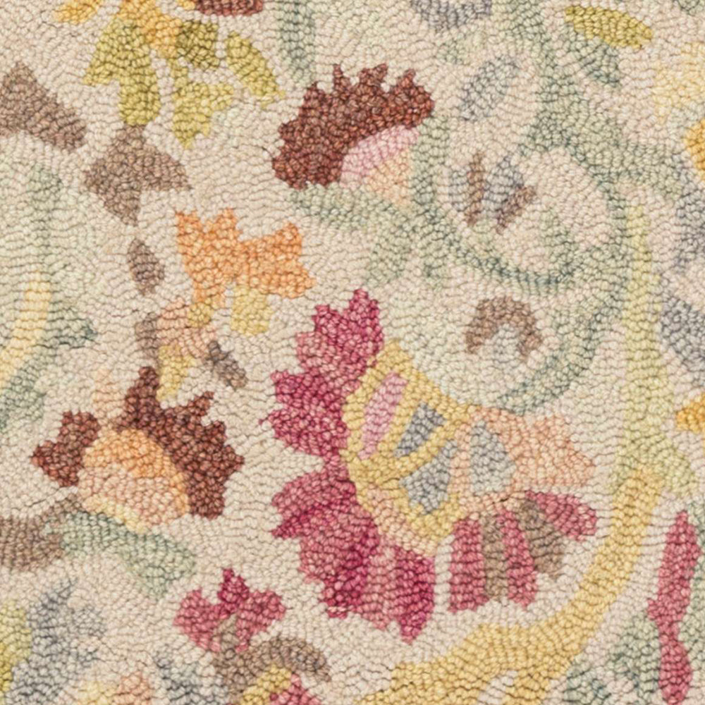 Ines Micro Hooked Wool Rug*