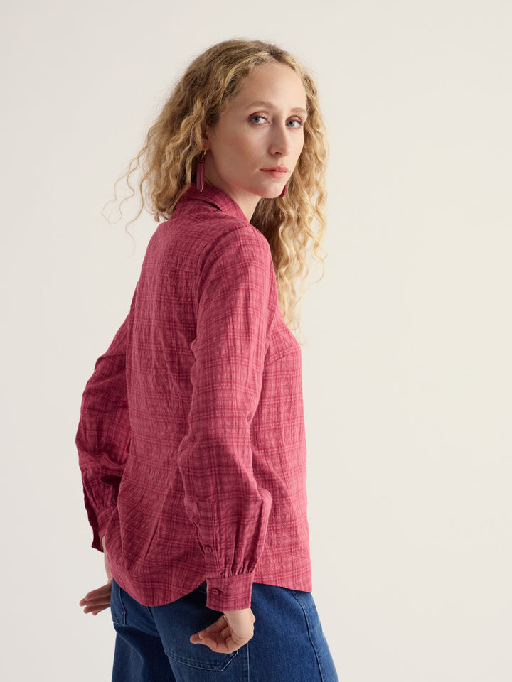 Seasalt Isla Shirt  38716  Dark Rose