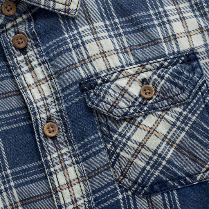 Minymo Boys Plaid Shirt   134009-7337