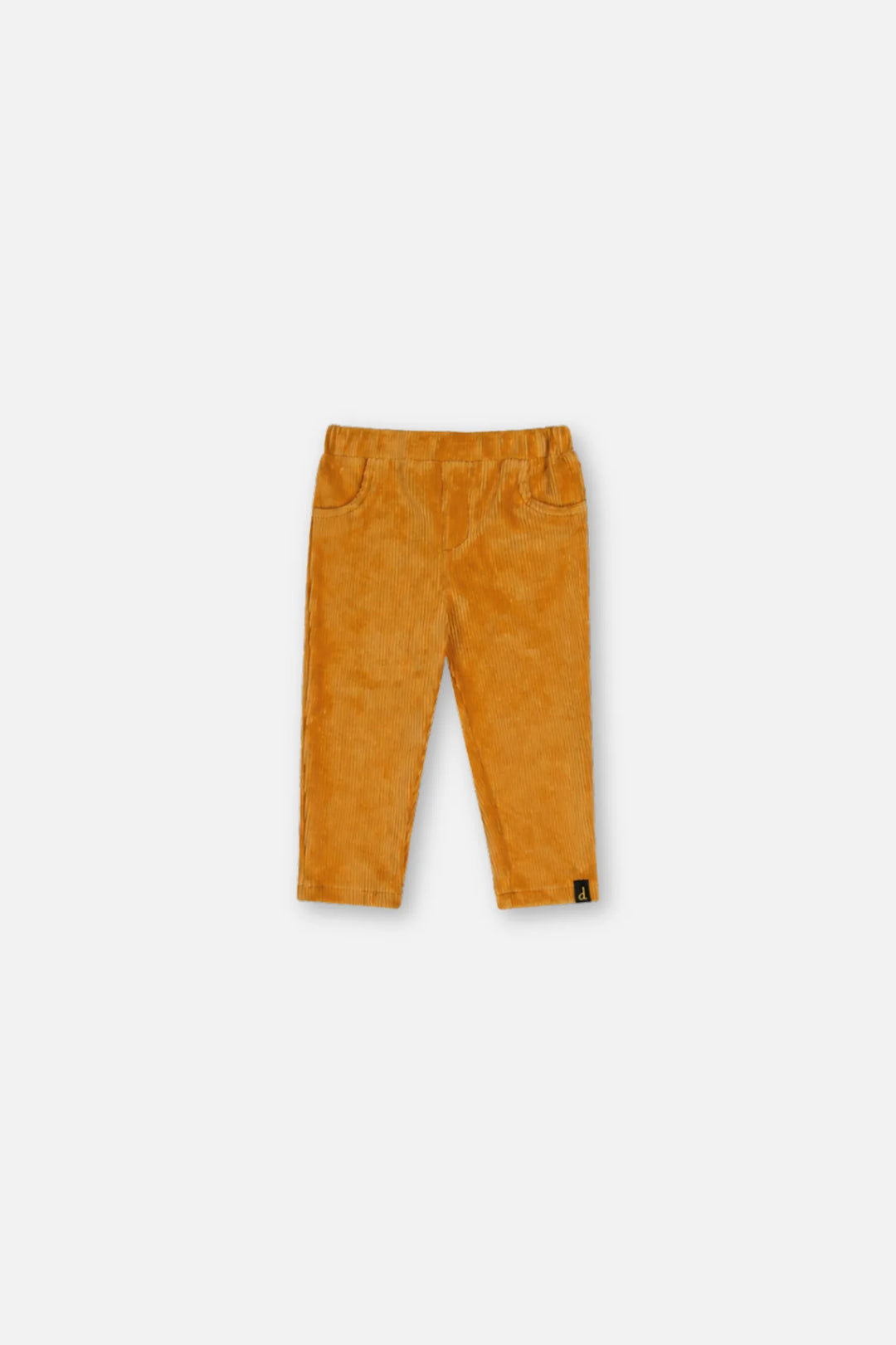 Deux Par Deux Baby Girl Stretch Velour Tregging   J20F21B   Amber Gold