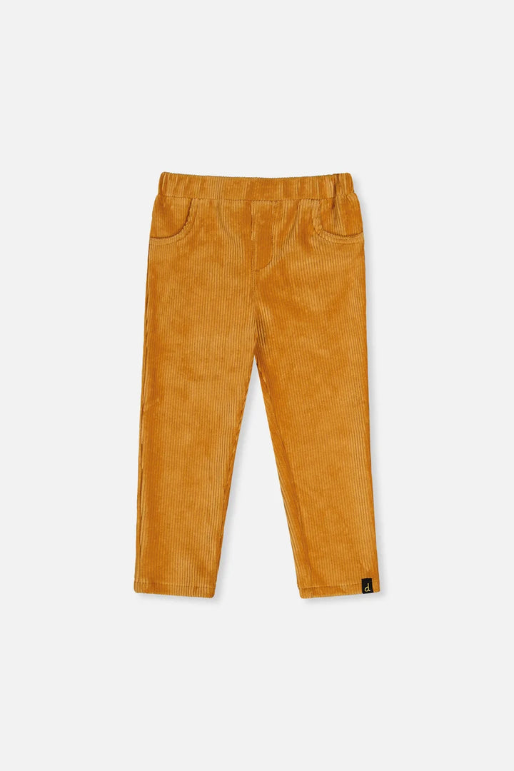 Deux Par Deux Girls Stretch Velour Tregging   J20F21   Amber Gold